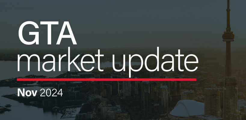 November 2024 GTA Real Estate Market Update: A Step Toward Recovery