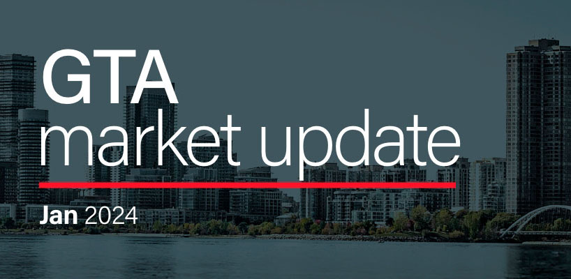 GTA Real Estate Market Report: January 2024 Insights and Analysis