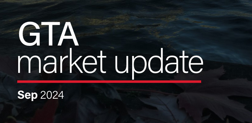 GTA Real Estate Market Update: September 2024 – A Market Rebound Driven by Lower Borrowing Costs